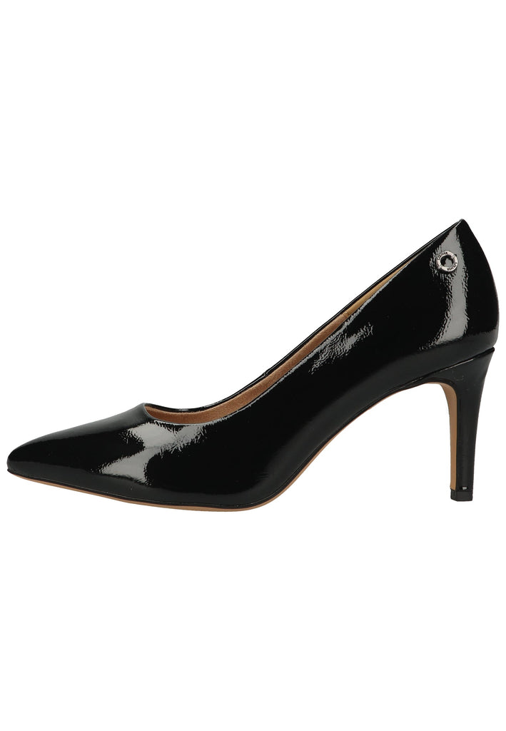 s.Oliver Pumps Lederimitat Schwarz Lack