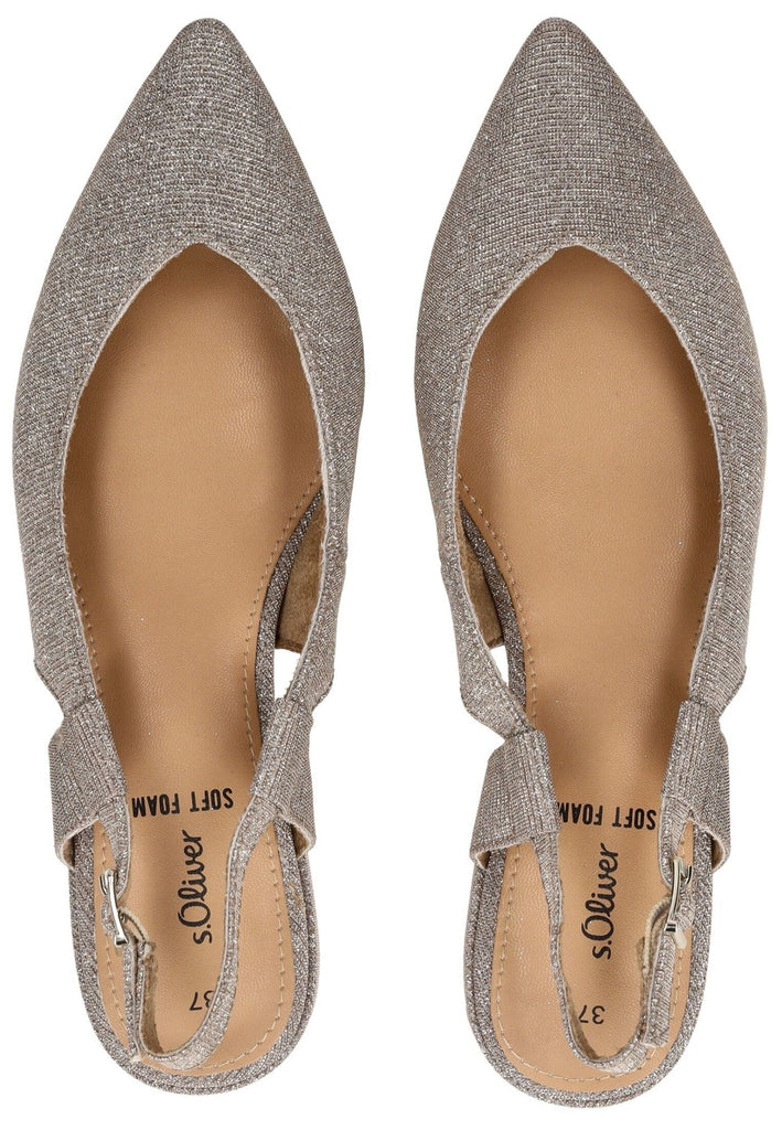 s.Oliver Pumps Textil Champagne