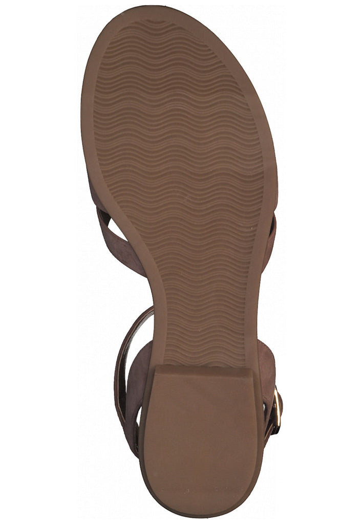 s.Oliver Sandalen Leder Altrosa