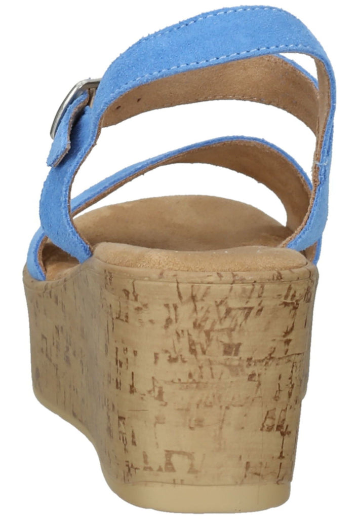 s.Oliver Sandalen Leder Aqua