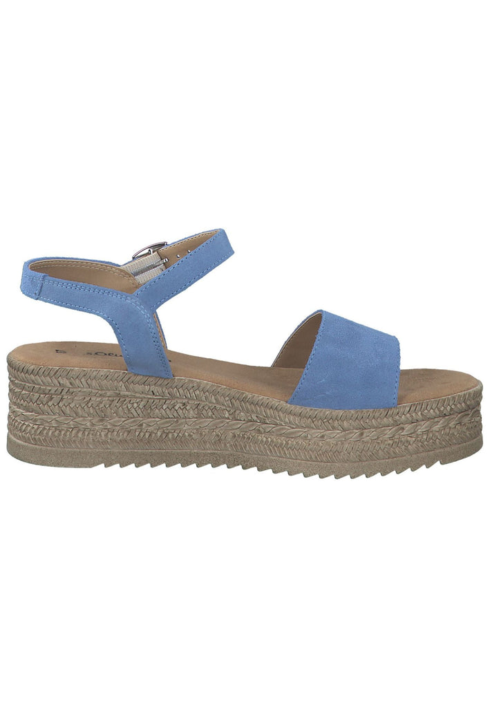 s.Oliver Sandalen Leder Blau