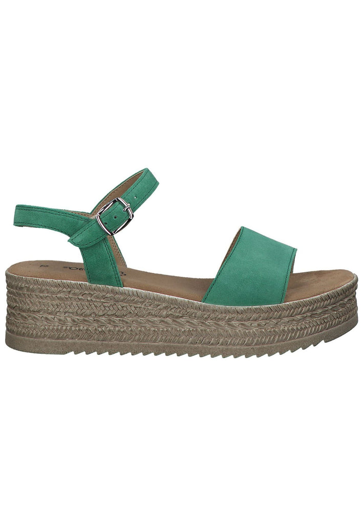 s.Oliver Sandalen Leder Grün