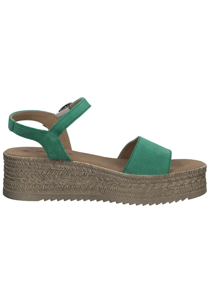 s.Oliver Sandalen Leder Grün