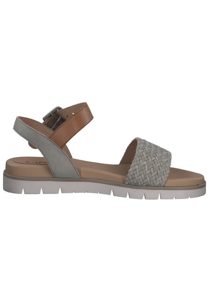 s.Oliver Sandalen Leder Pistachio