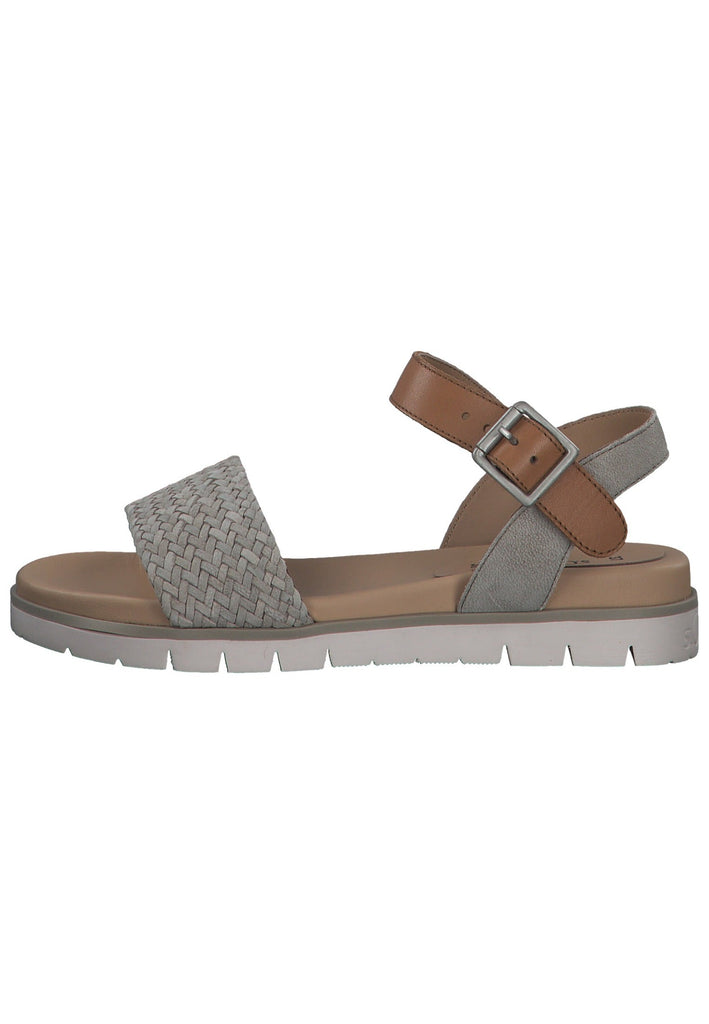 s.Oliver Sandalen Leder Pistachio