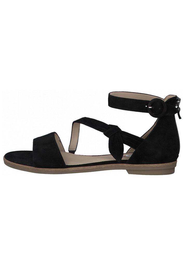 s.Oliver Sandalen Leder Schwarz