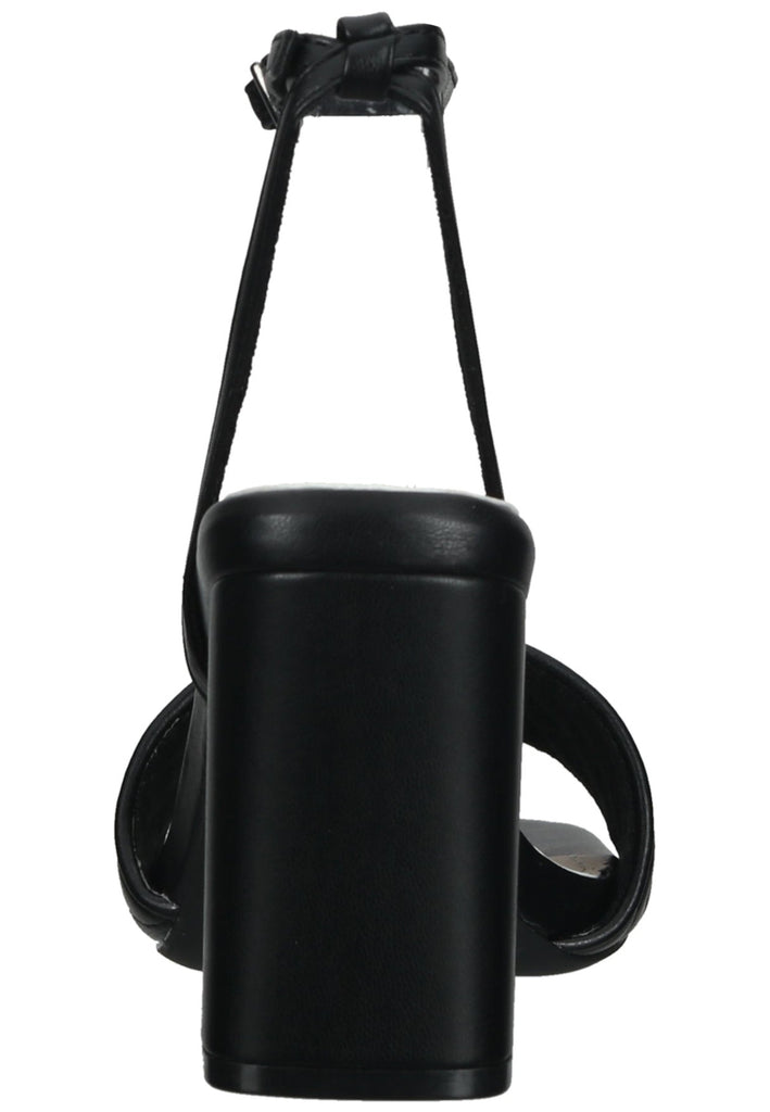 s.Oliver Sandalen Lederimitat Schwarz