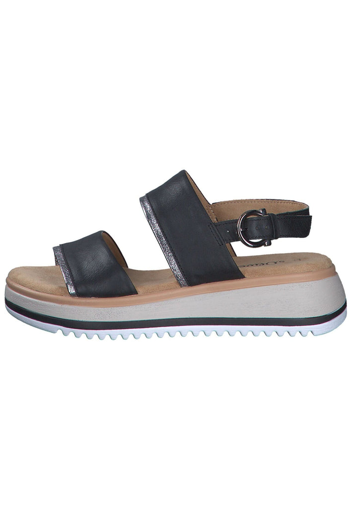Sandalen s.Oliver Sandalen Leder Schwarz