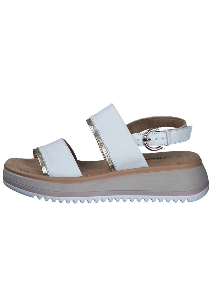 Sandalen s.Oliver Sandalen Leder Weiß