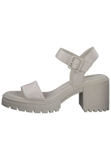 Sandalen s.Oliver Sandalen Lederimitat Cream