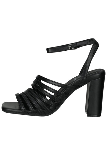 Sandalen s.Oliver Sandalen Lederimitat Schwarz