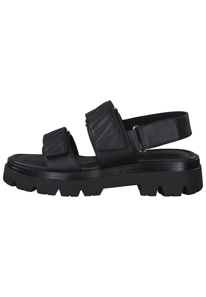 Sandalen s.Oliver Sandalen Lederimitat Schwarz