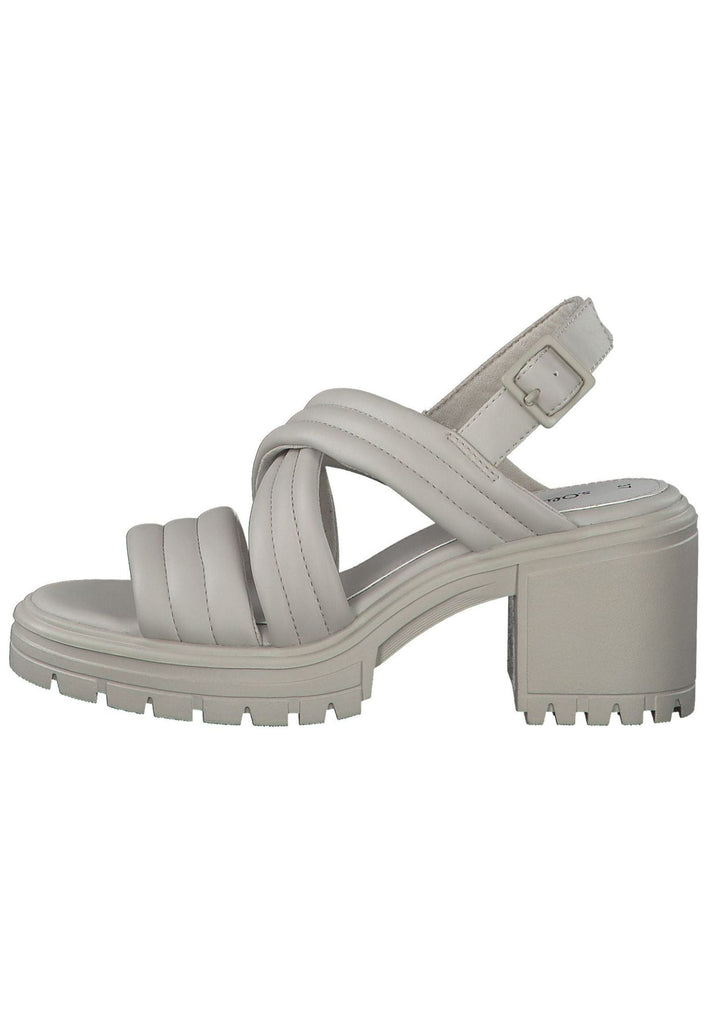 Sandalen s.Oliver Sandalen Lederimitat Taupe