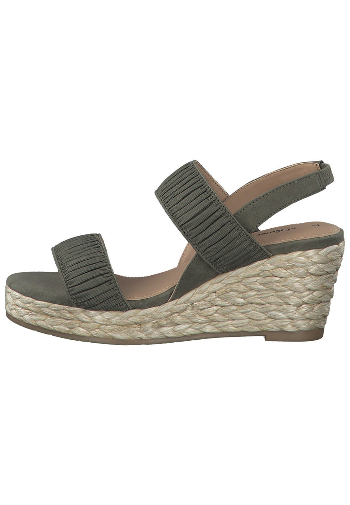 Sandalen s.Oliver Sandalen Textil Pistachio