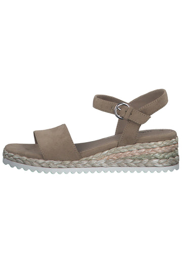 Sandalen s.Oliver Sandalen Textil Taupe