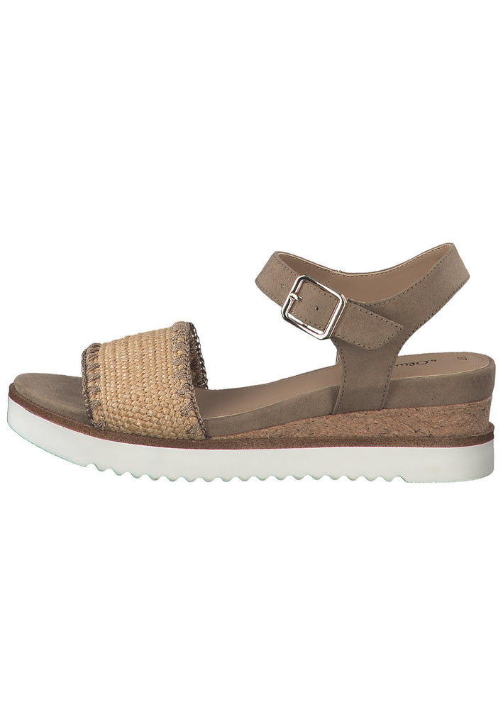 Sandalen s.Oliver Sandalen Textil Taupe