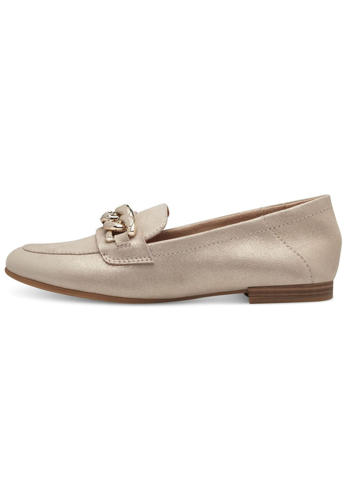 Slipper s.Oliver Slipper Leder Champagne