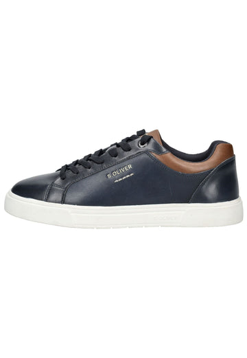 s.Oliver Sneaker Leder/Synthetik Navy