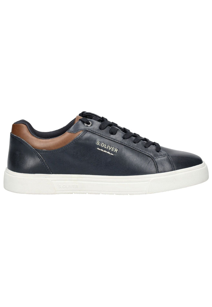 s.Oliver Sneaker Leder/Synthetik Navy