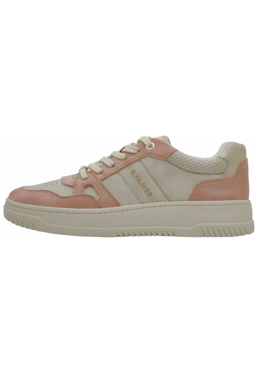 s.Oliver Sneaker Leder/Synthetik Rose