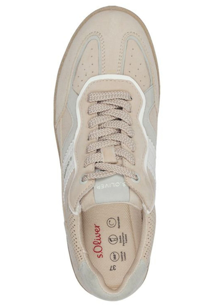s.Oliver Sneaker Leder/Synthetik Sage
