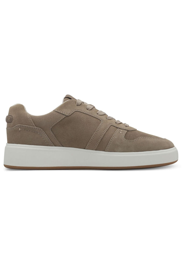 s.Oliver Sneaker Leder/Synthetik Taupe