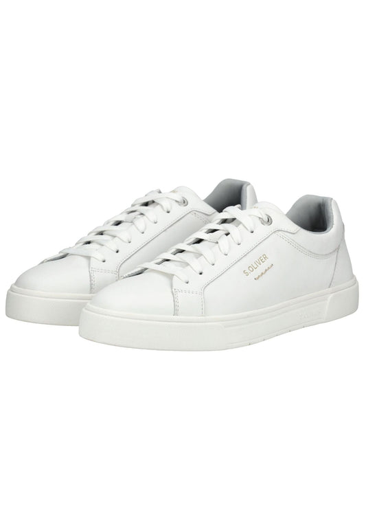 s.Oliver Sneaker Leder Weiß