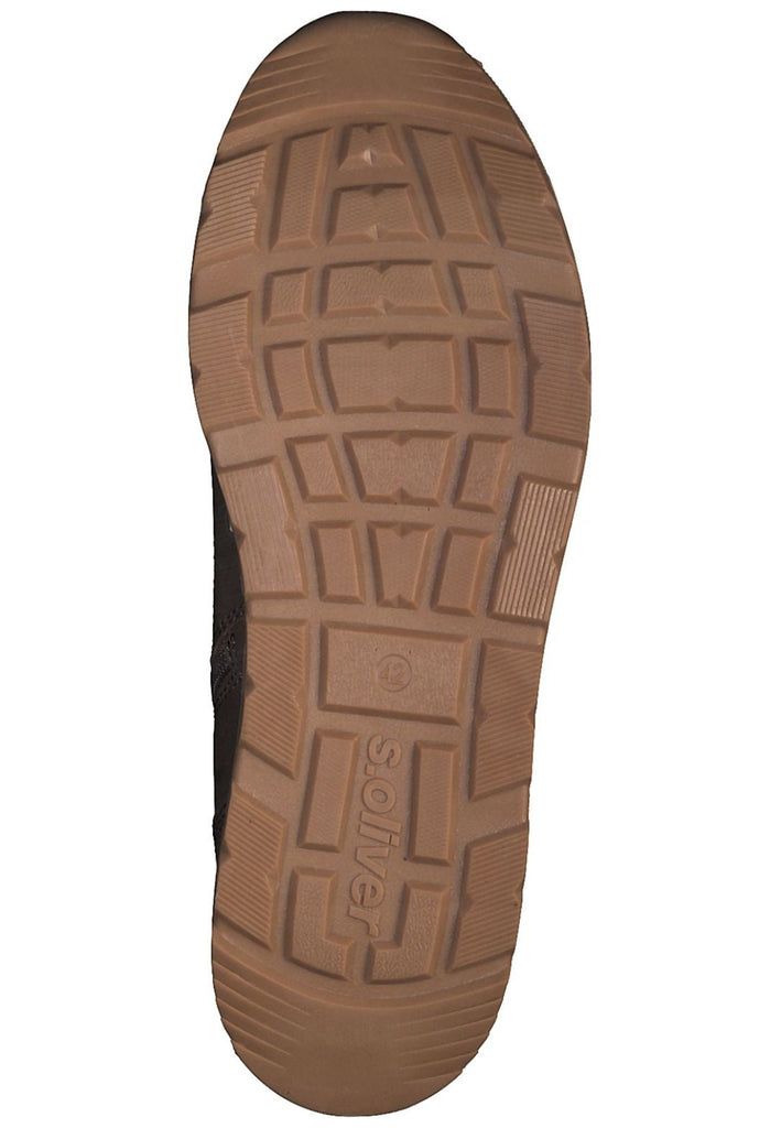 s.Oliver Sneaker Lederimitat/Textil Taupe