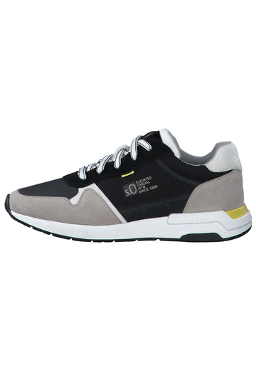 Sneaker s.Oliver Sneaker Leder/Textil Schwarz Kombi