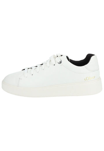 Sneaker s.Oliver Sneaker Leder Weiß