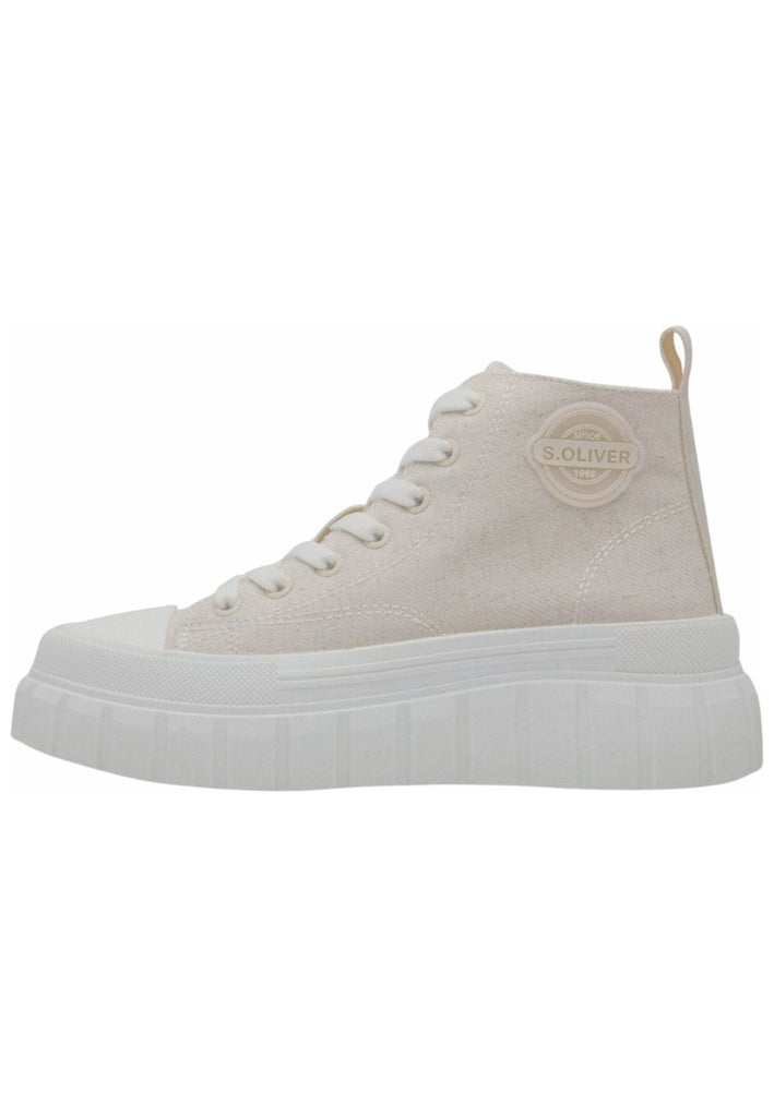 Sneaker s.Oliver Sneaker Textil Beige