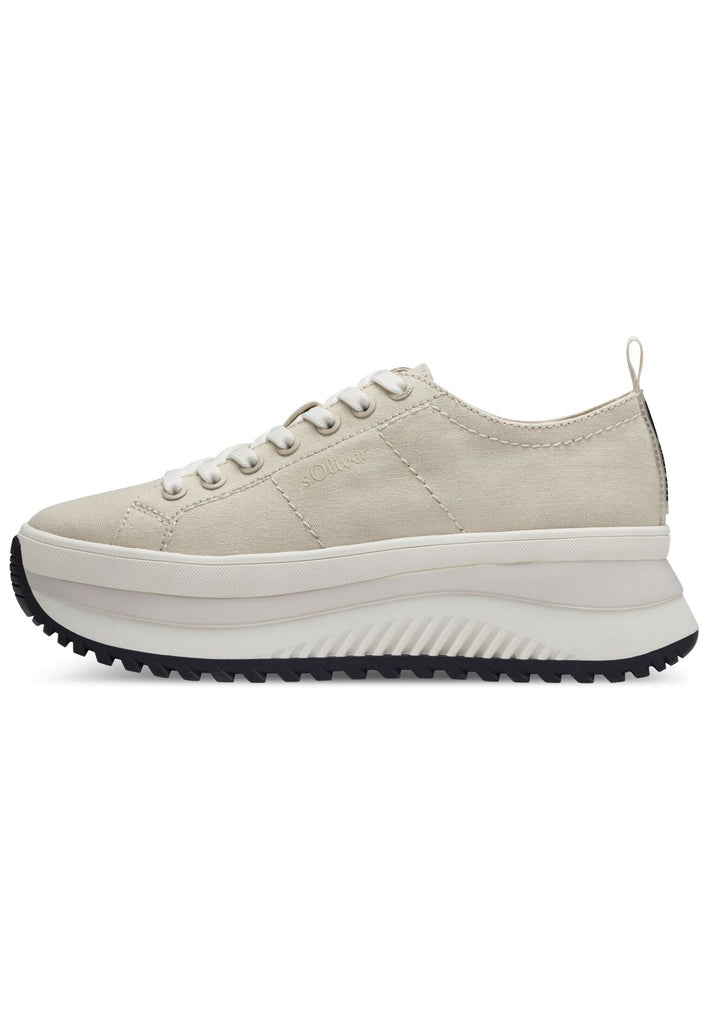 Sneaker s.Oliver Sneaker Textil Hellbeige