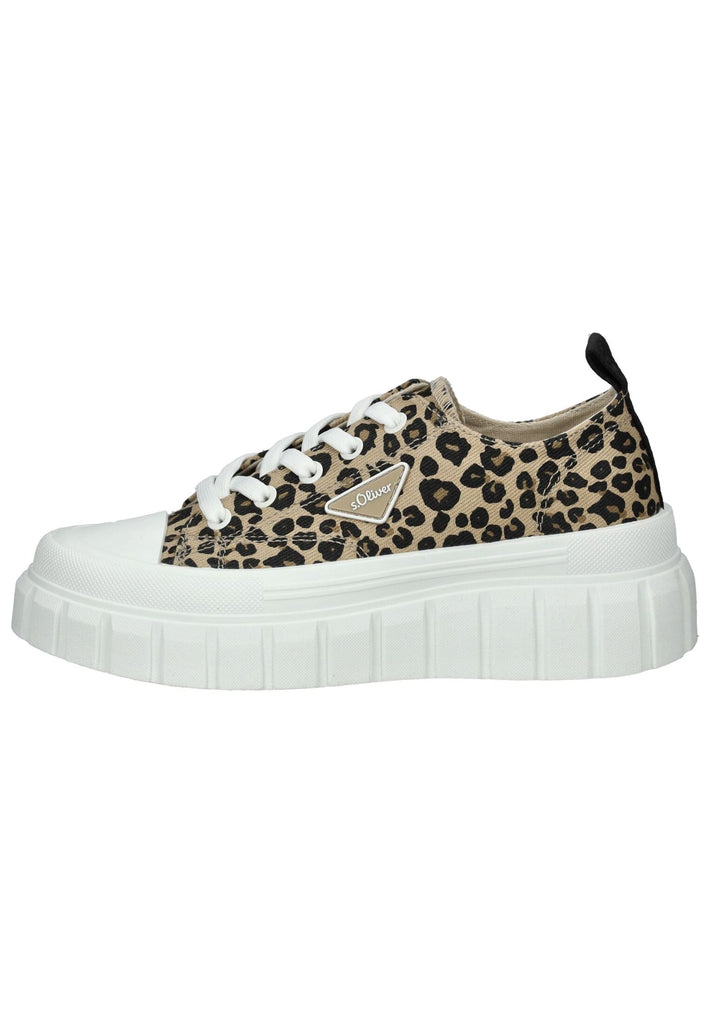 Sneaker s.Oliver Sneaker Textil Leopard