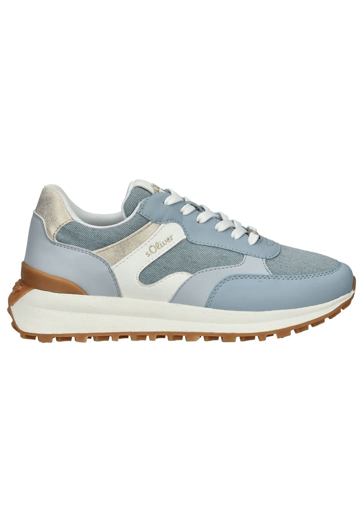 s.Oliver Sneaker Synthetik/Textil Denim