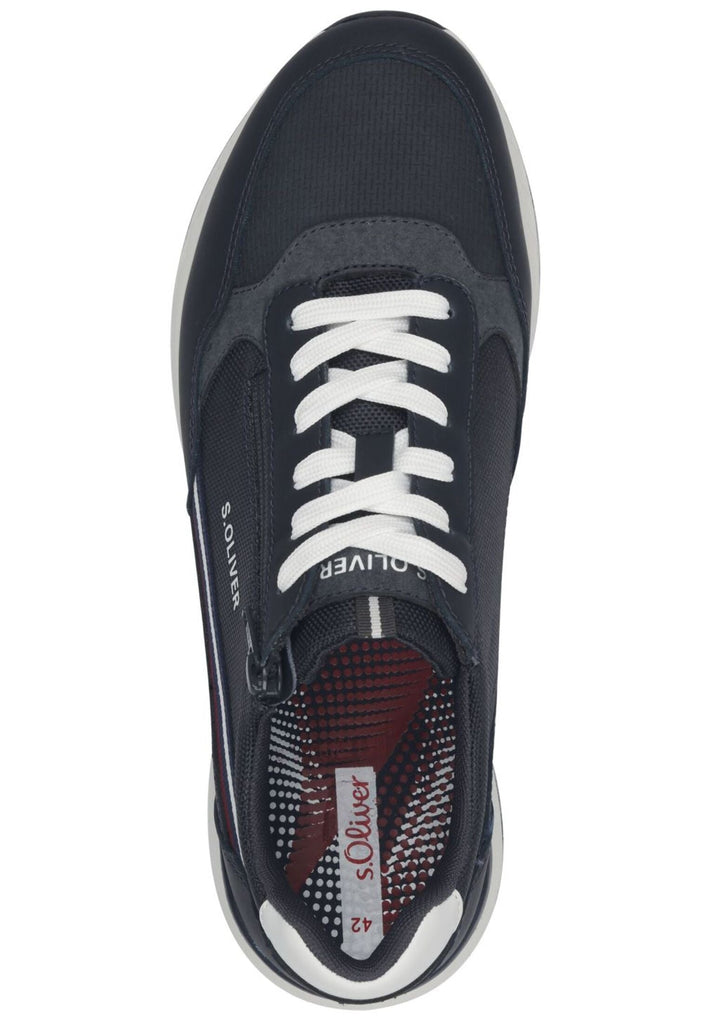 s.Oliver Sneaker Synthetik/Textil Navy