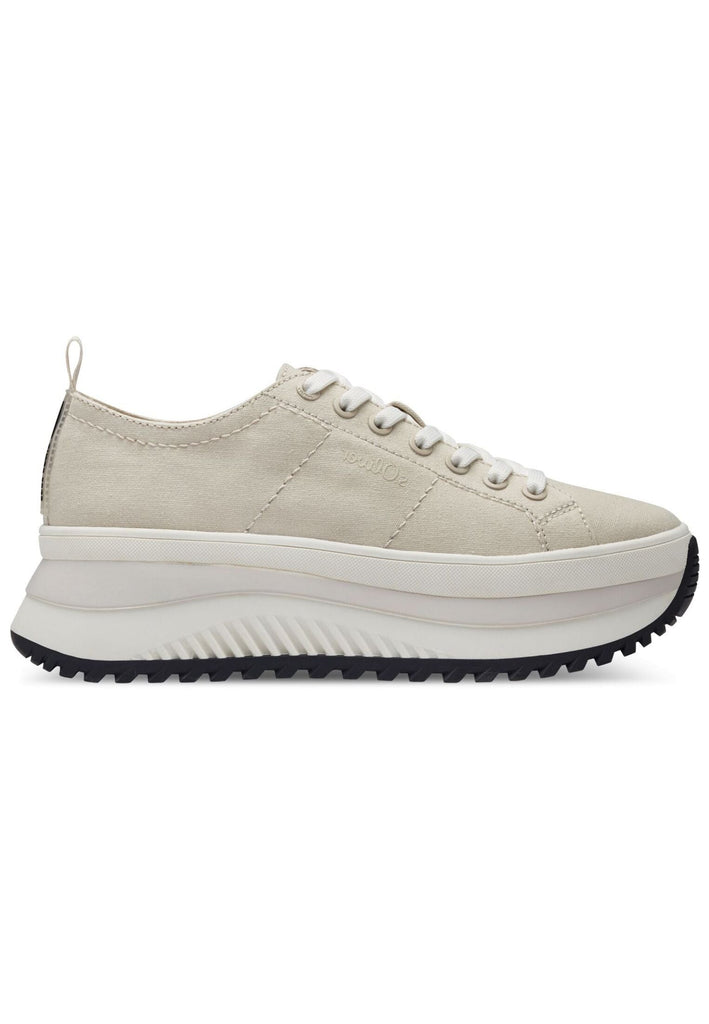 s.Oliver Sneaker Textil Hellbeige