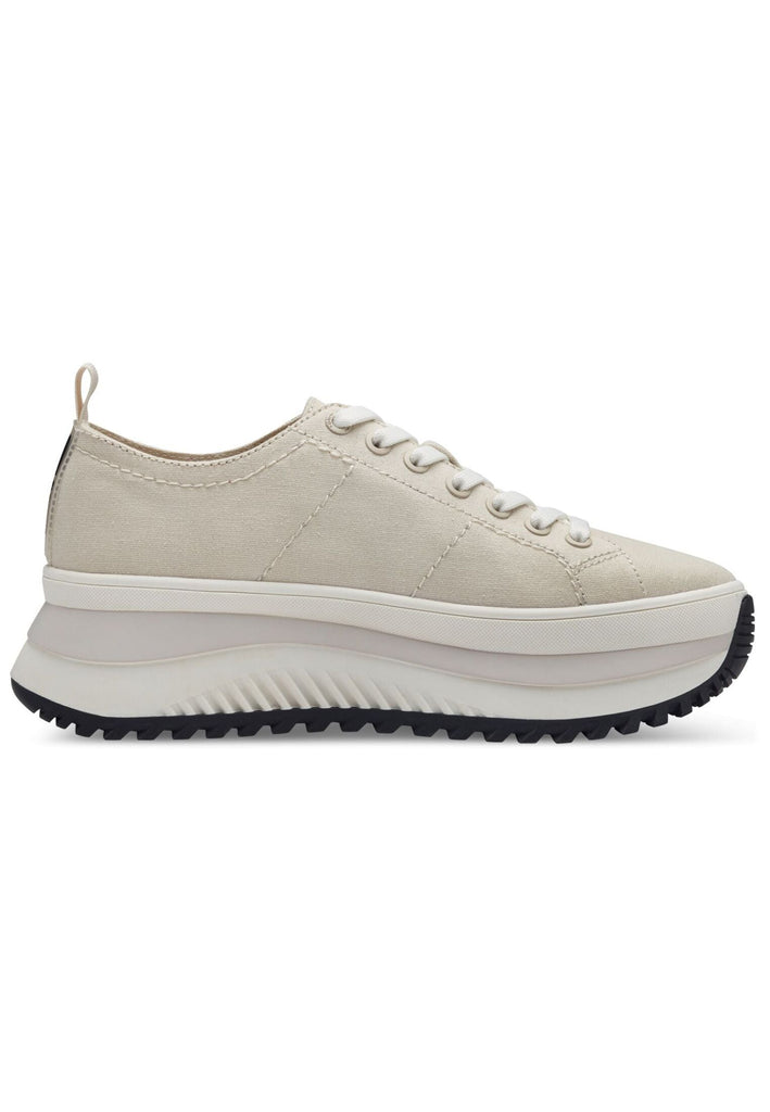 s.Oliver Sneaker Textil Hellbeige