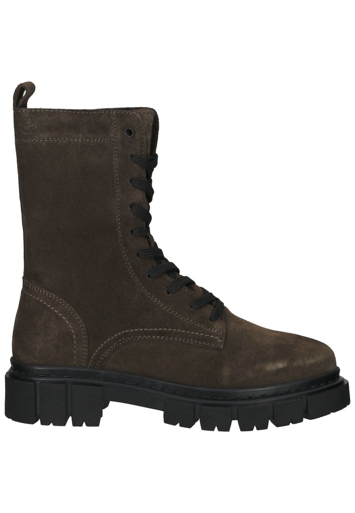 s.Oliver Stiefelette Leder Khaki