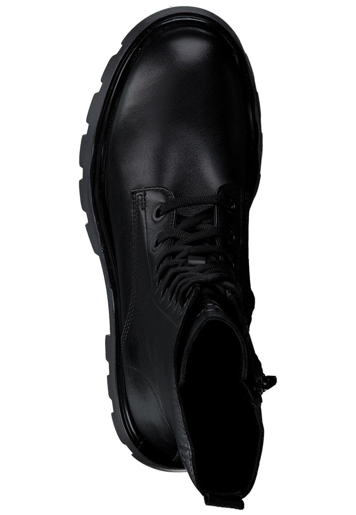 s.Oliver Stiefelette Leder Schwarz