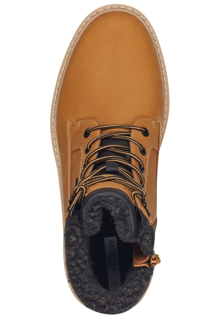 s.Oliver Stiefelette Lederimitat Corn