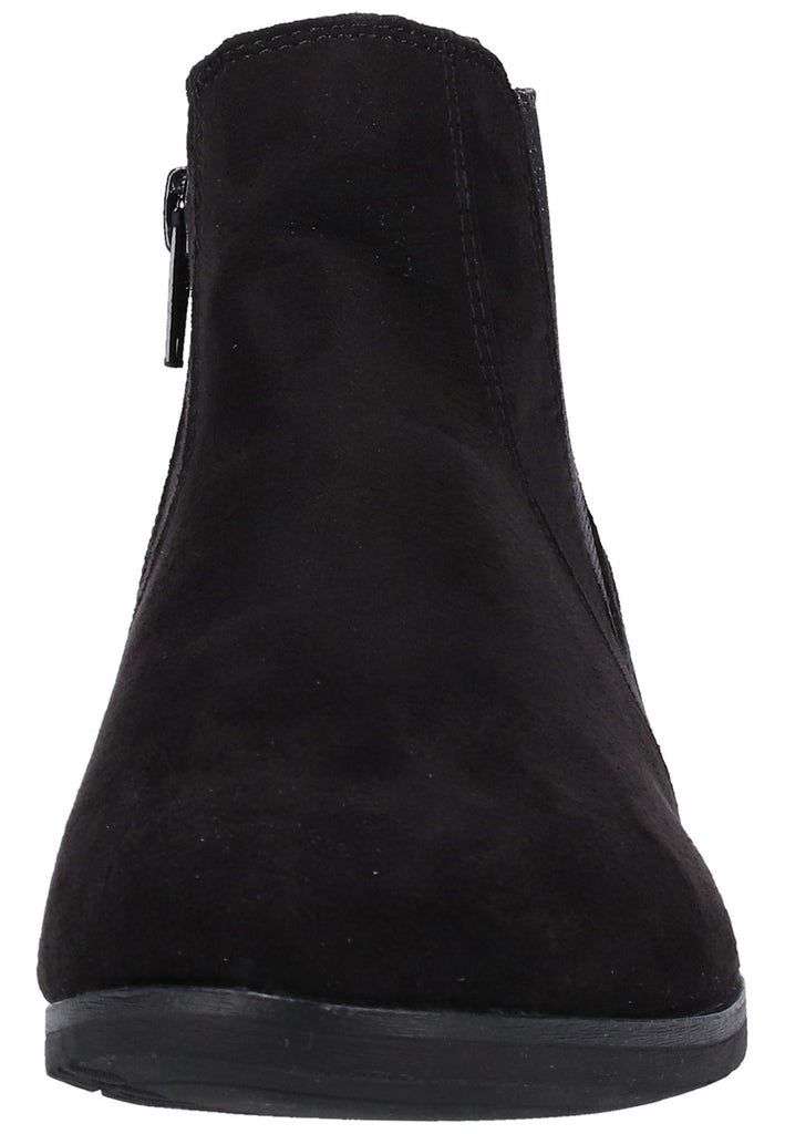 s.Oliver Stiefelette Lederimitat Schwarz