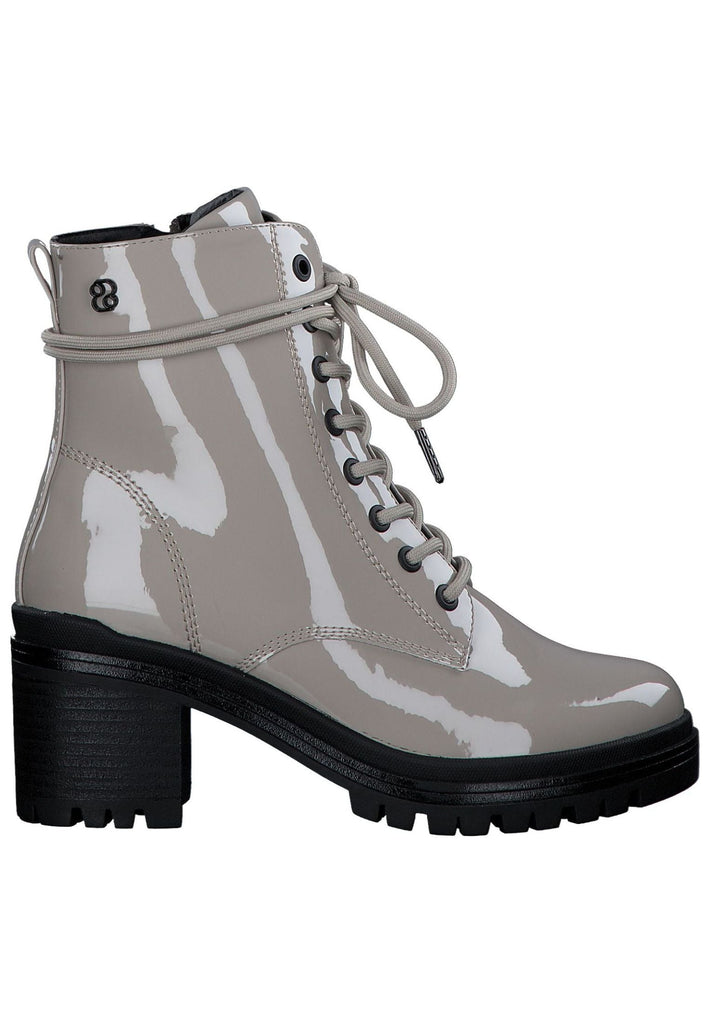 s.Oliver Stiefelette Lederimitat Taupe