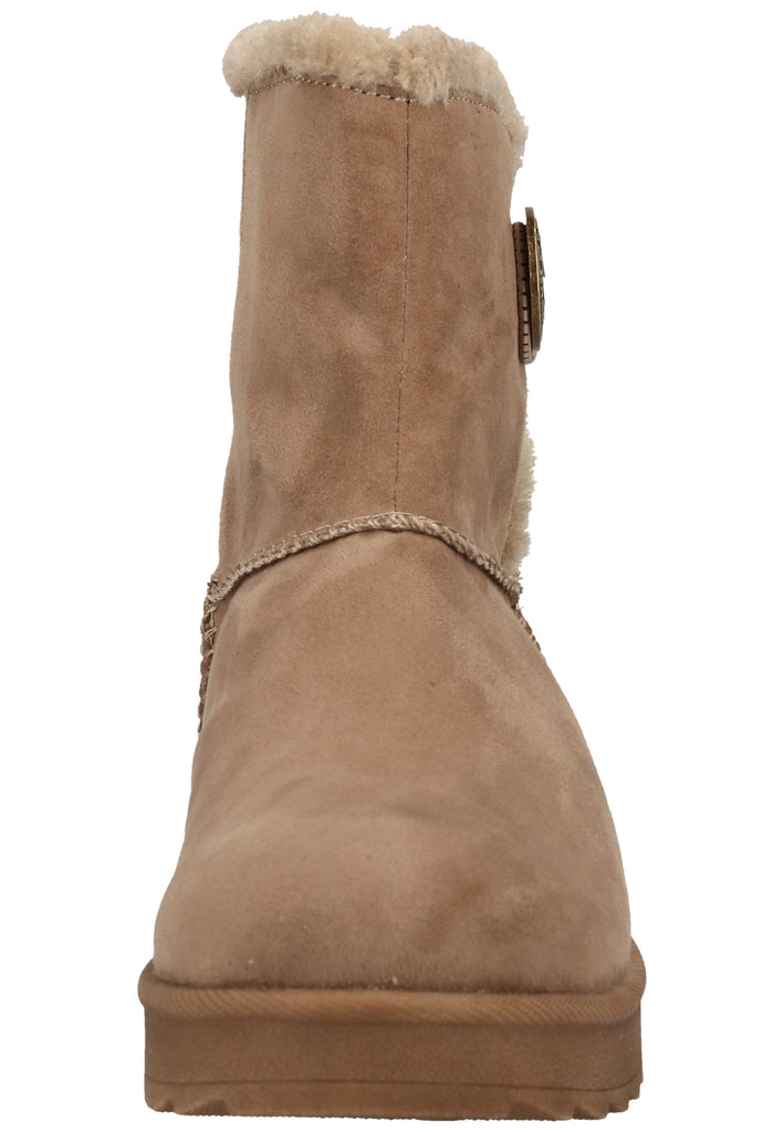 s.Oliver Stiefelette Lederimitat/Textil Pepper Warmfutter