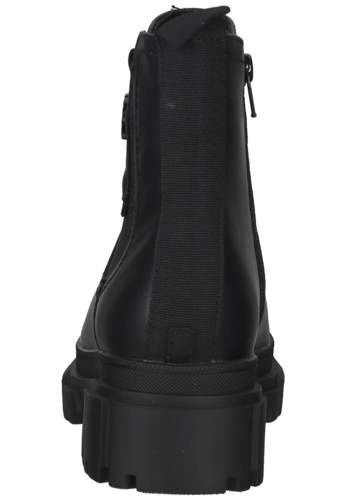 s.Oliver Stiefelette Lederimitat/Textil Schwarz