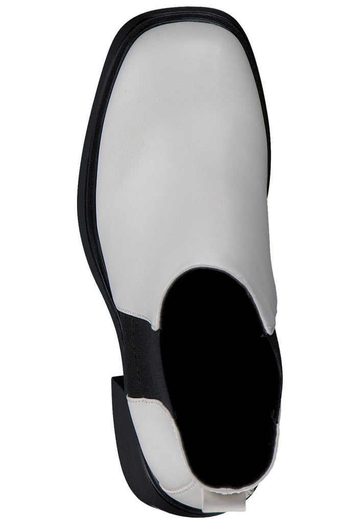 s.Oliver Stiefelette Lederimitat Weiß