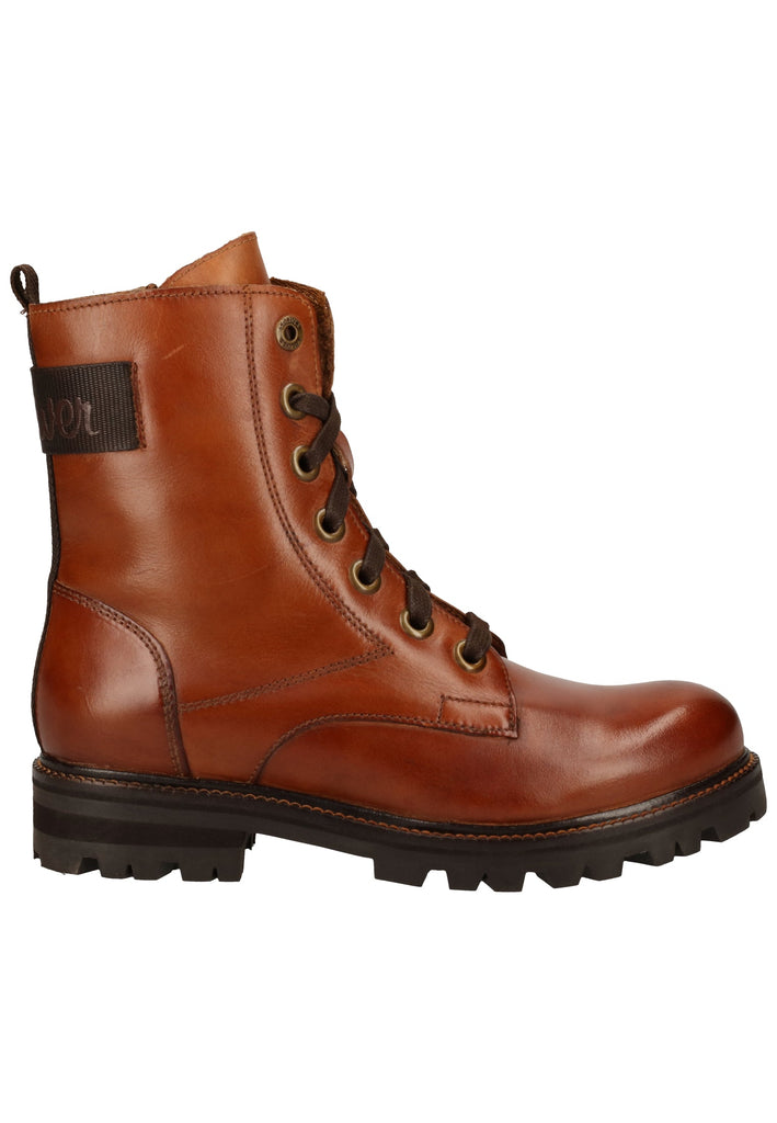 s.Oliver Stiefelette Nappaleder Cognac