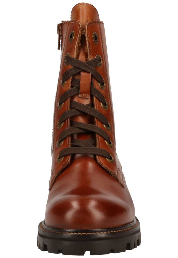 s.Oliver Stiefelette Nappaleder Cognac