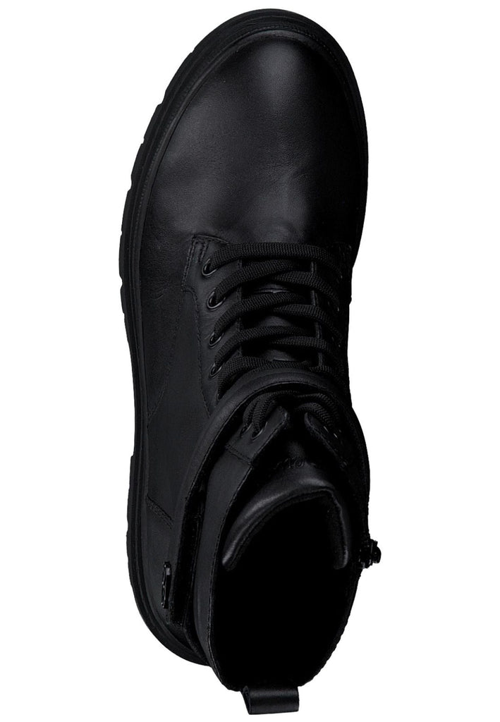 s.Oliver Stiefelette Nappaleder Schwarz