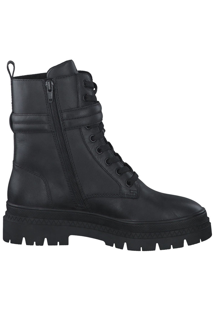 s.Oliver Stiefelette Nappaleder Schwarz