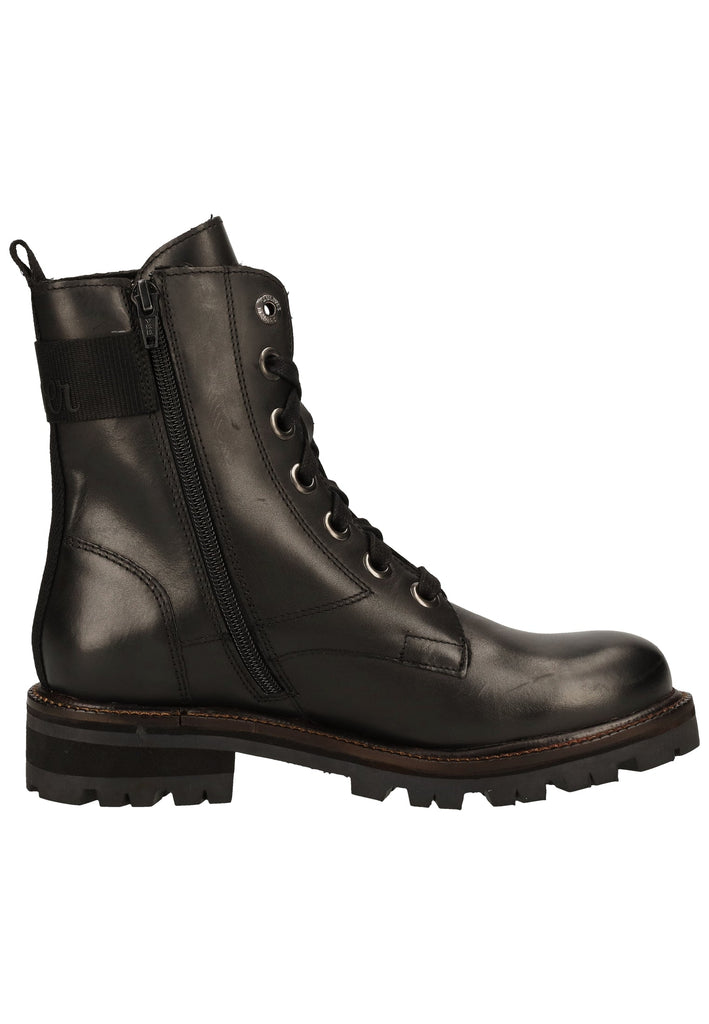 s.Oliver Stiefelette Nappaleder Schwarz